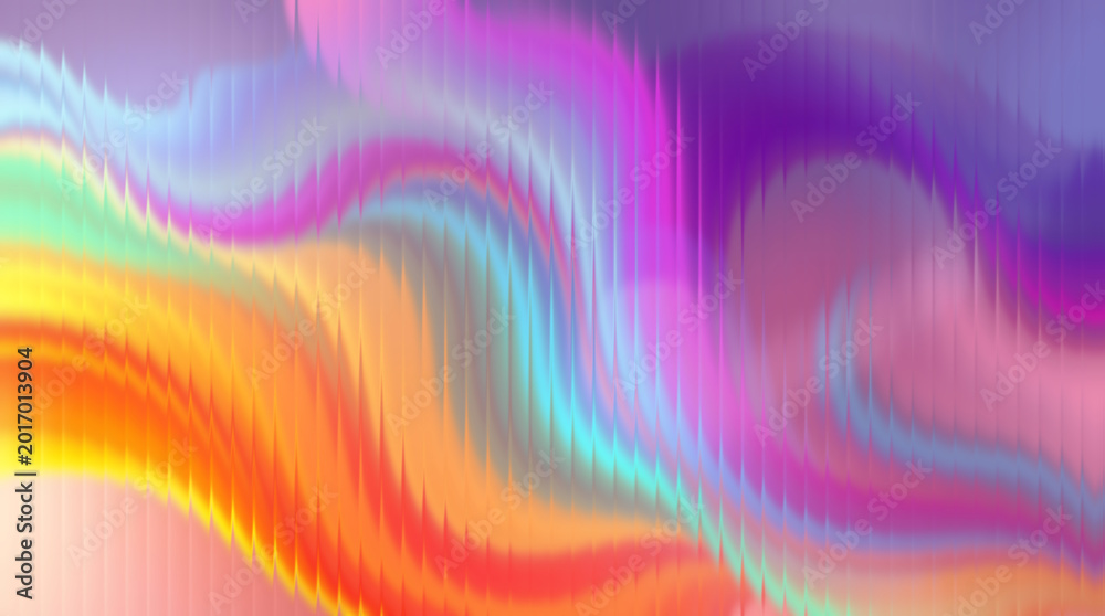 Obraz premium Abstract colorful wavy background with gradient effect for web design and social media