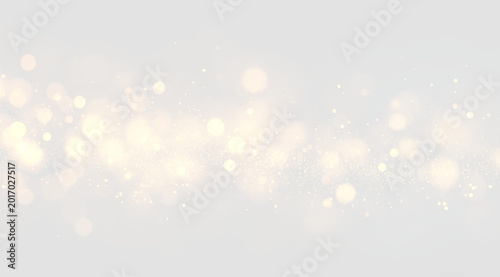 Foto White dust glowing magical sparkle particle shine abstract festive transparent background light illustration effect