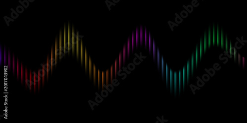 Photos Audio Spectrum Visualizer Futuristic Background