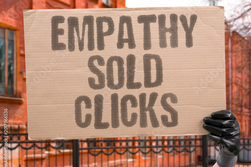 Photos "Empathy Sold Clicks" Platforms monetize human suffering by turning tragedy into engagement metrics