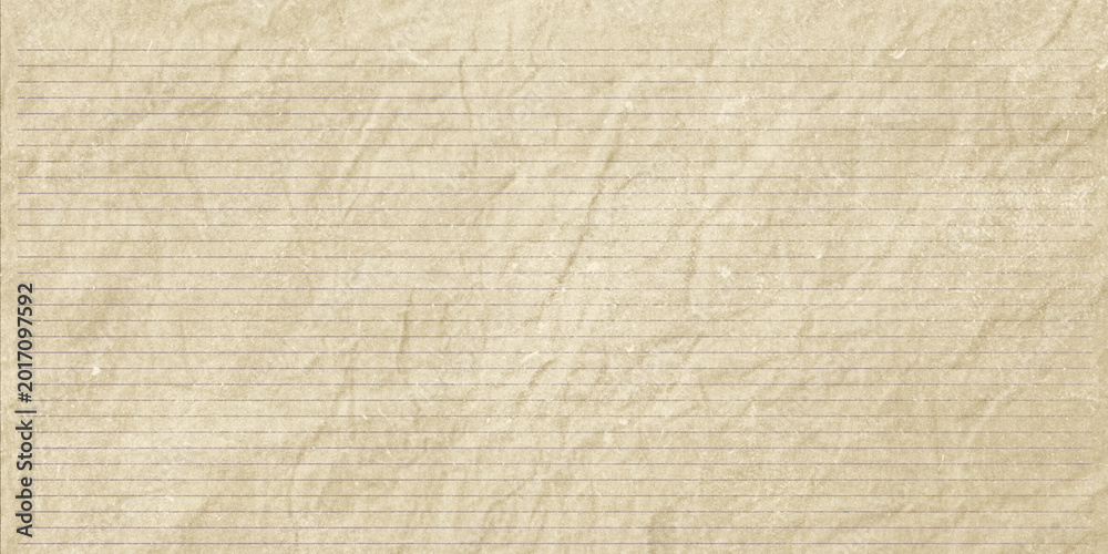 Fototapeta premium Old crumpled graph paper background