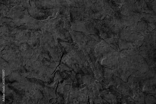 Konstfotografi Textured dark grey stone surface close up