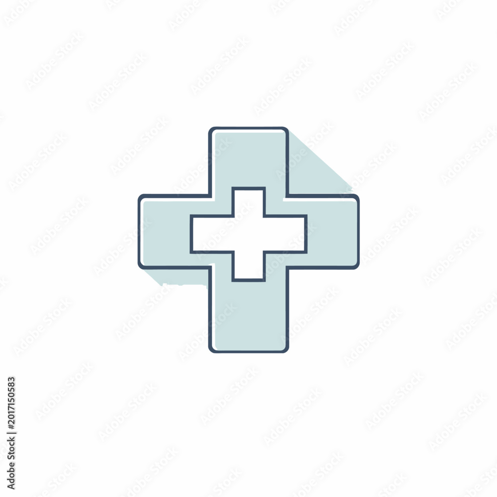 Fototapeta premium Medical Cross Symbol