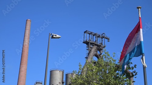 Time Lapse Luxembourg Esch sur Alzette Belval université ancien laminoir industrie