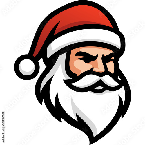 cartoon santa claus