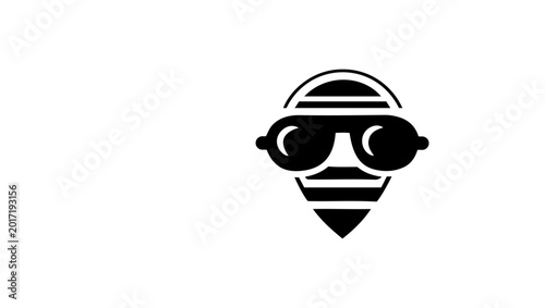 Photos A logo for Location map pin icon Modern map marker collection