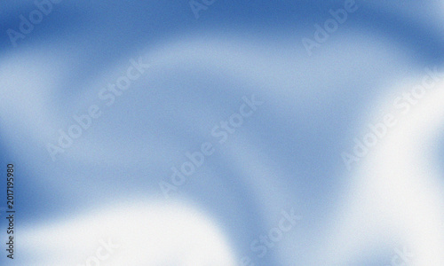 Abstract grainy texture background featuring soft gradients of light blue merging into brilliant white atmospheric highlights ideal for digital art projects on white background