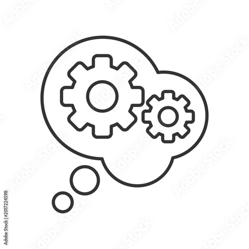 Foto Reasoning linear icon