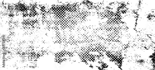 Cuadro en lienzo Glitch distorted geometric shape