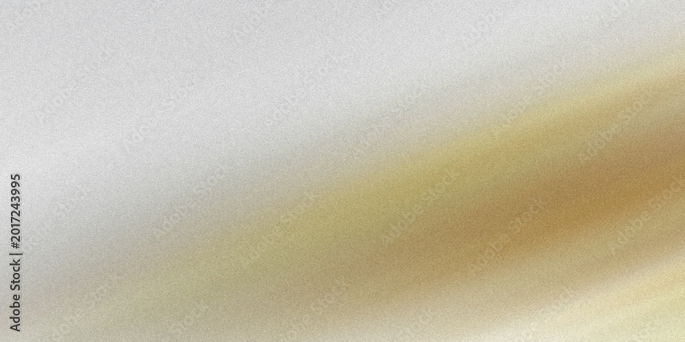 Obraz premium Minimalist silver and gold grainy background with soft diagonal gradient texture for elegant neutral wedding invitation card.