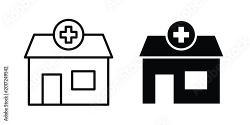 Fotografie Pharmacy icon concept editable. Best for web ui design