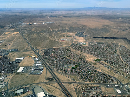 Tableau sur toile NM Albuquerque I-25 Aerial 2026
