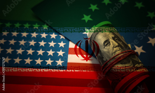 Geopolitical tension between Iran and the United States impacting global oil prices and financial market volatility
