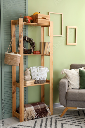 Interior of living room wit...