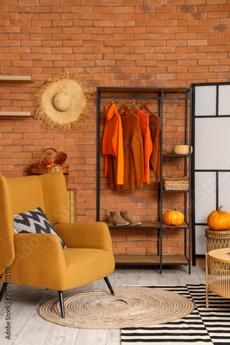 Interior of stylish living ...