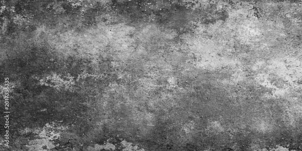 Obraz premium A dark aged metal texture with a rough grey concrete wall pattern and dirty vintage cement material design for a grunge stone surface backdrop