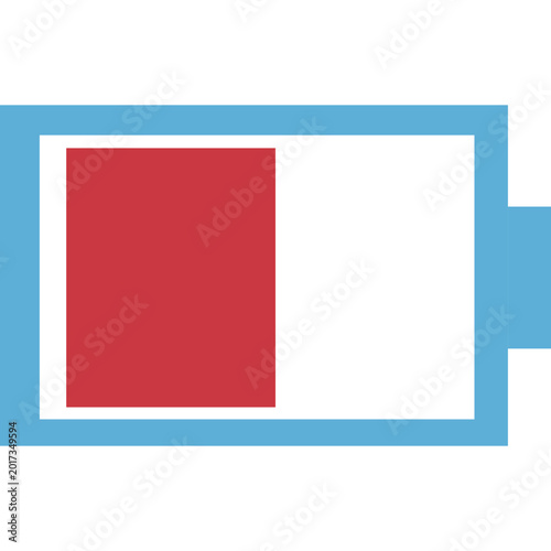 Low Battery Icon on Circular Background, Electric Power Flat Vector Illustration Free Download Low Battery Icon on Circular Background, Electric Power Flat Vector Illustration - GFXLoad