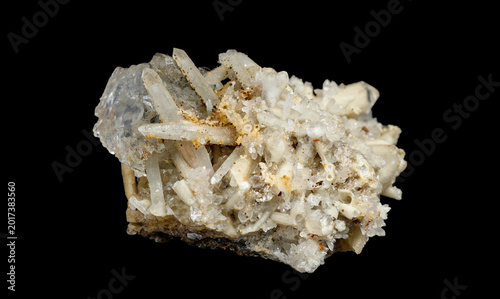 Photography Healing Fluorite and Quartz Crystal Cluster for Focus and Clarity