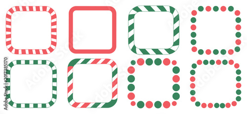 Konstfotografi Festive Frames: A collection of decorative frames
