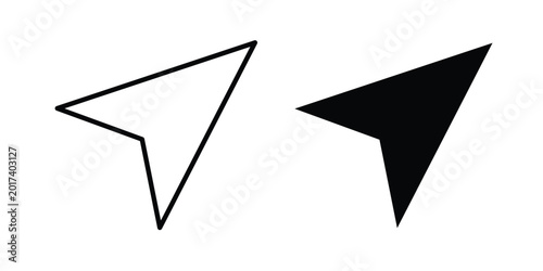 Navigate icon design illustrator set. Icons in line and clipart Free Download Navigate icon design illustrator set. Icons in line and clipart - GFXLoad