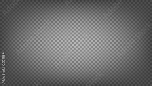 Quadro em tela Dark transparent gradient overlay