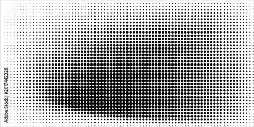 Obraz na płótnie Halftone faded gradient texture
