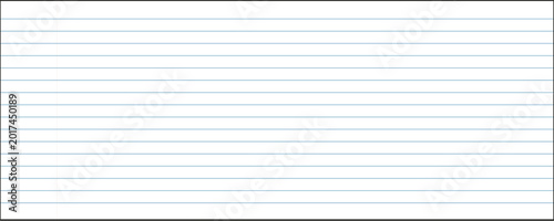 Bild auf Leinwand college medium ruled paper background for student