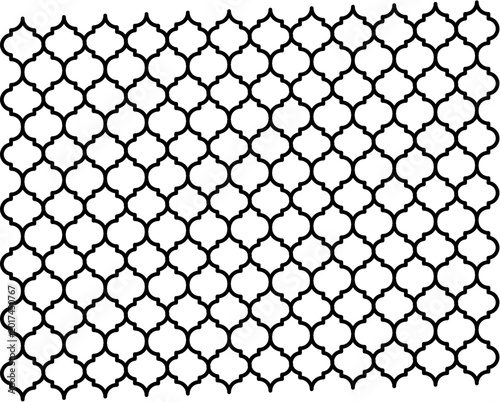 seamless pattern with barbed wire