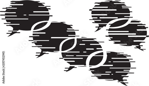 Black grunge butterfly, distressed insect, abstract vector icons, white background