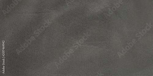 Cuadro en lienzo A closeup of a dark black leather texture featuring a rough patterned surface an
