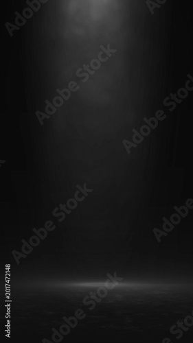 The studio background is black with smoky light.