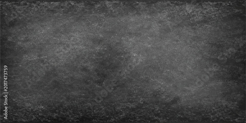 Obraz na płótnie Dark and black grunge background featuring a vintage textured wall with an old g
