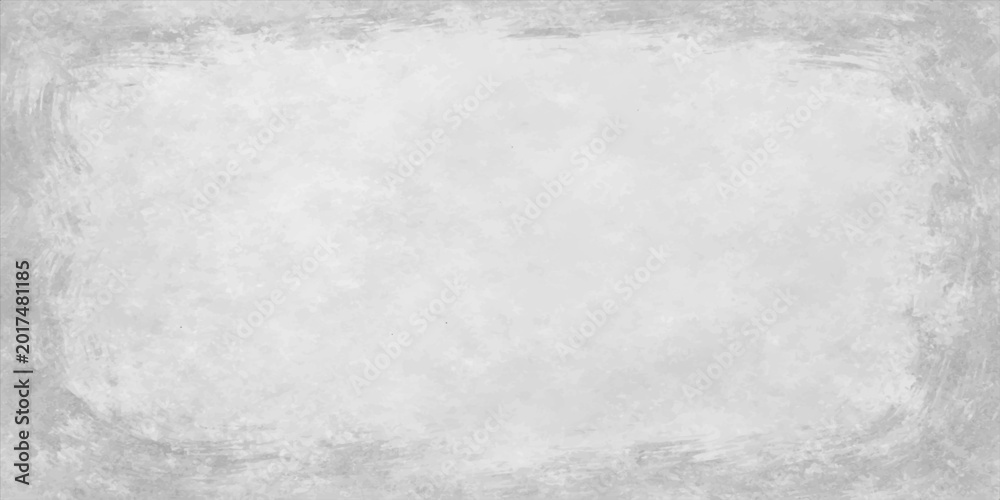 Fototapeta premium A blank white grunge paper texture background with a rough textured surface and a dirty old pattern resembling cold gray snow, ice, or a cement wall material for a winter design
