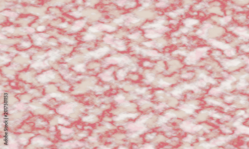 Tableau sur toile Red and white marble texture background