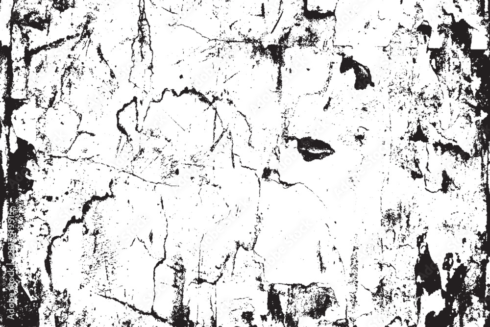 Fototapeta premium Distressed Linear Grunge Texture Overlay