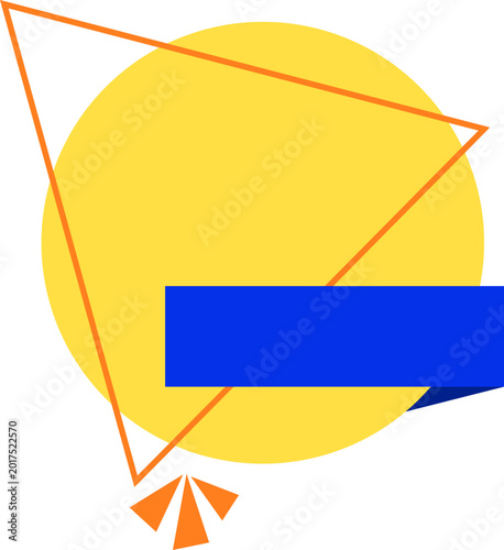 Vibrant Geometric Banner Design Template