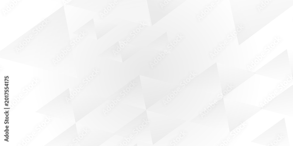 Fototapeta premium Low poly white triangles background. White abstract background. Lowpoly backdrop. Crumpled paper. 3D illustration. abstract background with triangles