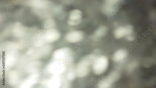 Abstract Soft Focus Silver Glittering Festive Bokeh Background
