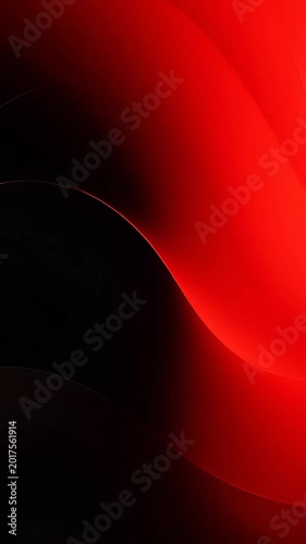 Abstract red and black light curves