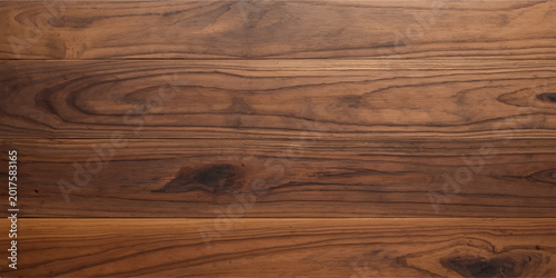 Bilde på lerret Natural brown wooden texture background featuring dark oak grain, rustic timber