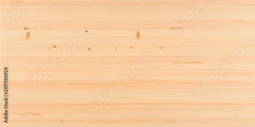 Slika na platnu Natural brown oak wood texture background featuring a rustic timber plank patter