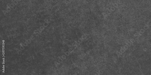 Tableau sur toile Black limestone wall rough granite concrete grunge texture backdrop background
