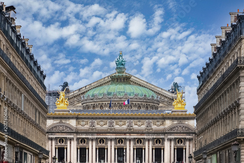 Paris, the Opera Garnier, beautiful monument