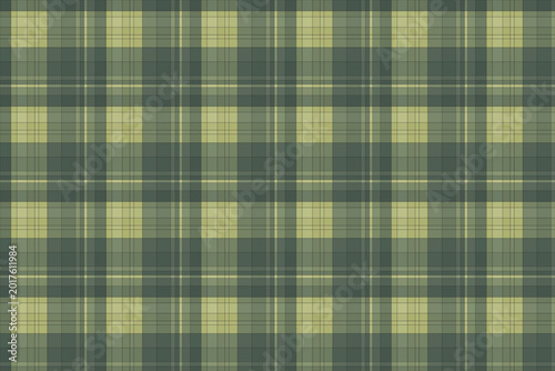 Green plaid pattern vector illustration