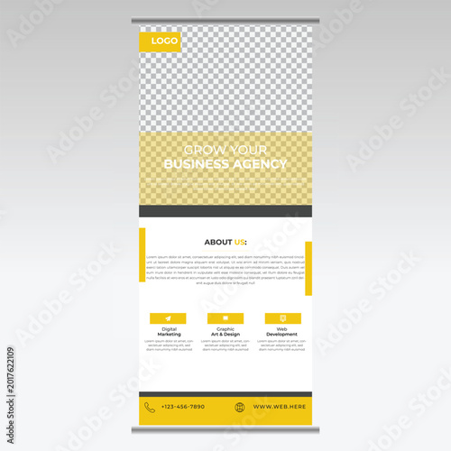 Elegant Corporate Flyer Template for Company Branding Promotion