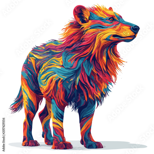 Abstract Animal Design Very Cool