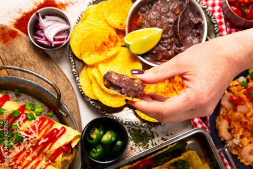 Fotografie Mexican cuisine concept