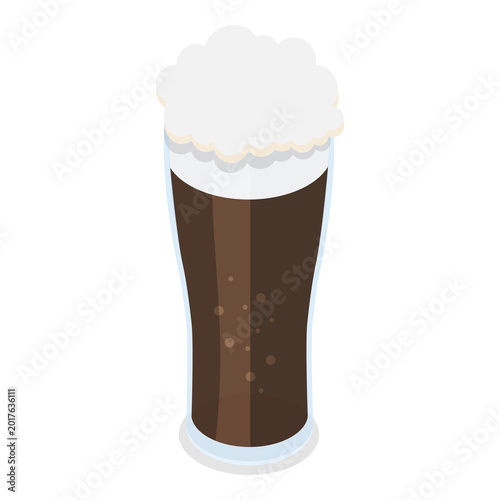 Foto 3D Isometric Flat  Illustration of Types Of Beer. Item 11