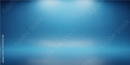 Tableau sur toile A cool gradient blue backdrop provides a sleek, modern, and versatile backdrop, perfect for highlighting products or adding a touch of sophisticated flair to designs