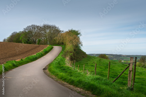 road in the countryside